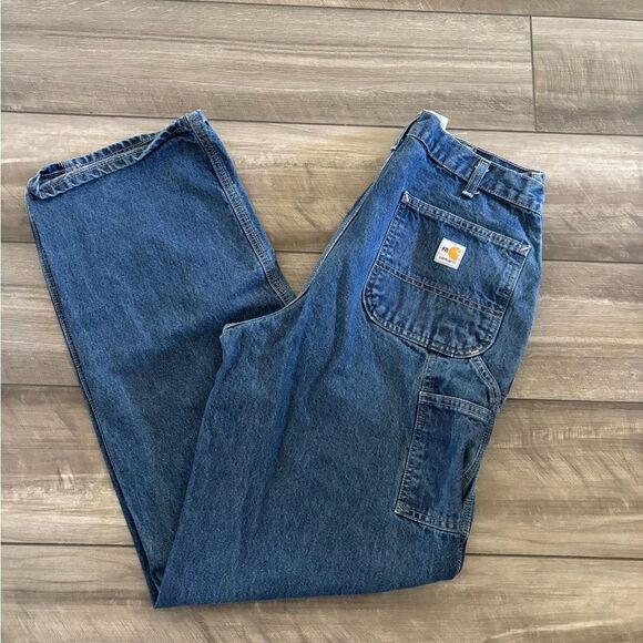 Carhartt Other - Carhartt Men's FR Fire Resistant Carpenter Pants Jeans Size 36x36 Workwear Y2K